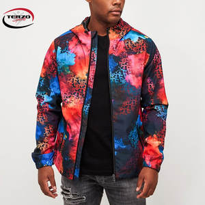 Veste coupe-vent décontractée pour homme, style streetwear, hiver, légère, avec fermeture éclair - Veste coupe-vent tendance - Product Image 3
