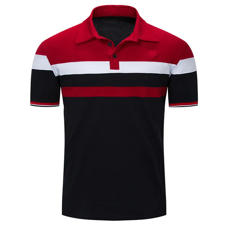 2022 polo shirts custom logo casual polo t-shirts embroider men's t-shirts for business