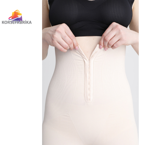 Corsé de cuerpo completo de microfibra de alta calidad para mujer, correas ajustables debajo del busto, ropa interior adelgazante transpirable con Control de barriga - Product Image 6