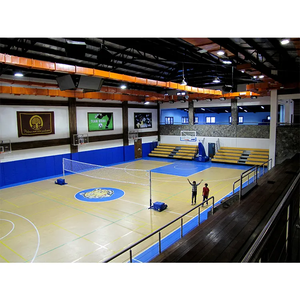 Estructura <span class=keywords><strong>de</strong></span> acero Canchas deportivas Futsal Estera entrelazada Cubiertas deportivas <span class=keywords><strong>Cancha</strong></span> <span class=keywords><strong>de</strong></span> baloncesto interior Estadio Precio - Product Image 1