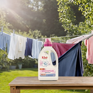 KLAR RTS 3 Vegan Eco Sensitive Fabric Softener 750ml Fragrance Free 30 Wash Loads <b>Liquid</b> Laundry Detergent Baby - Product Image 2