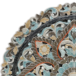 Premium Quality Modern Solid <b>Wood</b> Foldable Adjustable Bed <b>Headboard</b> with Hand Carved Design Space Saving Bedroom Furniture - Product Image 4