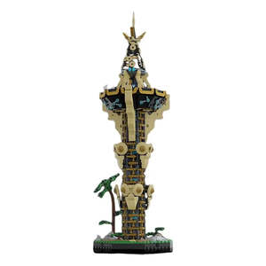 For Lego MOC Zelda Tower Sheikah for Hobby <b>Display</b> <b>Cases</b> - Product Image 1