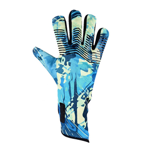 Gants de gardien de but de football d'entraînement avec paume en latex, gants de gardien de but en gros avec ajustement respirant et doux - Product Image 6