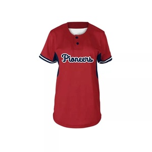 Uniformes Deportivos Personalizados de Béisbol y Sóftbol, Transpirables, de Secado Rápido, Unisex, de Manga Corta, para Entrenamiento y Partidos - Product Image 3