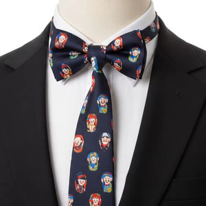 Noeuds papillon imprimés Polyester tissu transfert de chaleur conception réglable sangle de cou vêtements de cérémonie fête de mariage hommes accessoires - Product Image 2