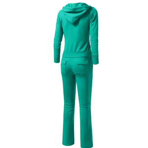 Ensemble de survêtement pour femmes, pantalon de jogging à capuche, coupe classique, tendance, décontracté, moderne, pour tous les jours, vente en gros - Product Image 3