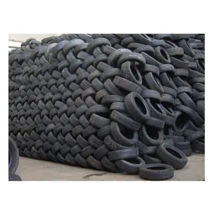 Neumáticos usados de caucho negro 100% de calidad pura 100% al mejor precio al por mayor barato