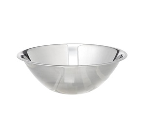 Cuenco para servir de acero inoxidable elaborado con bordes pulidos de precisión, diseño moderno, funcional, elegante, perfecto para la cocina diaria - Product Image 1