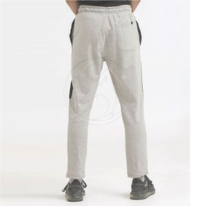 Pantalons pour hommes à cordon de serrage avec logo personnalisé en gros Pantalons pour hommes avec impression de logo personnalisés - Product Image 3