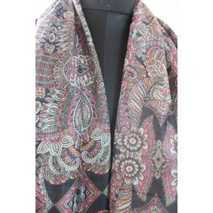 Women's Fashion Designer Printed Satin Silk Sari Long <b>Indian</b> Style Neck <b>Scarf</b> Headwraps Wholesale Lots Digital Printing - Product Image 5