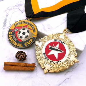 เหรียญกีฬาโลหะทองเงินบรอนซ์แบบกําหนดเองจาก Marktex - Product Image 1