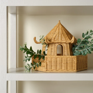Handwicker Nouveau Écologique Classique Rotin Pagode Lanterne À La Main Tailles Personnalisées Décoration De La Maison Bougie Lanternes En Gros - Product Image 3