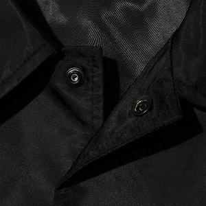 Vestes universitaires en satin personnalisées de qualité supérieure pour équipes de football américain – Collection Hiver Couleur Unie Tendance - Product Image 3