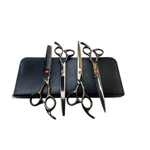 Tijeras de peluquería Nuevo diseño Tijeras de adelgazamiento de acero inoxidable Tijera de adelgazamiento de hoja afilada para uso de belleza - Product Image 5