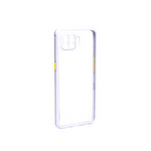 Coque en silicone liquide protectrice Netzy SAFA Kaff Purple pour Oppo Reno 4 Lite, anti-traces de doigts, design élégant INS, Oppo A57 - Product Image 1