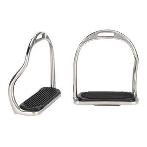 <b>Polished</b> <b>Chrome</b> Horse Riding Stirrups Designed for Long-Lasting Use and Rider Confidence - Product Image 6