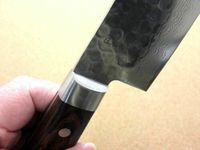 Op maat gemaakte handgesmede Damascus stalen koksmessenset met Pakka houten handvatten, milieuvriendelijk, scherp lemmet, dagelijks gebruik in de keuken, aangepast logo