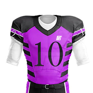 ชุดฟอร์มอเมริกันฟุตบอลทีมเสื้อเจอร์ซีย์และกางเกงชุดเครื่องแบบอเมริกันฟุตบอลออกแบบได้ตามต้องการ - Product Image 3