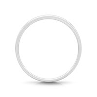 Bague Classique pour Homme en Platine Plaqué Rhodium avec Diamants, 0,5 CTW, pour Fiançailles, Mariage, Promesse, Cadeau Quotidien, Anniversaire, Fête, pour Lui