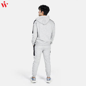 Chándal de Invierno Unisex de Alta Calidad, Talla Grande, Media Manga, XXL XL, Diseño de Logotipo Personalizado, Impresión, 100% Algodón, Antibacteriano - Product Image 6