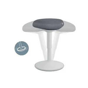 Sgabello Ergo Active Grigio Chiaro - Product Image 6