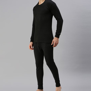 Factory Direct Sale Custom Cotton Material <b>Men</b> <b>Thermal</b> Suits-100% Breathable & Quick Dry Custom Logo & Private Label - Product Image 2