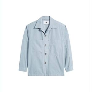 Chaqueta transpirable de trabajo personalizada para hombre, chaqueta de lona pesada con múltiples bolsillos bordados, chaqueta informal de verano con cuello de solapa - Product Image 5