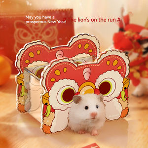 Casa di criceto a tema di capodanno cinese personalizzabile vendita calda - Product Image 4