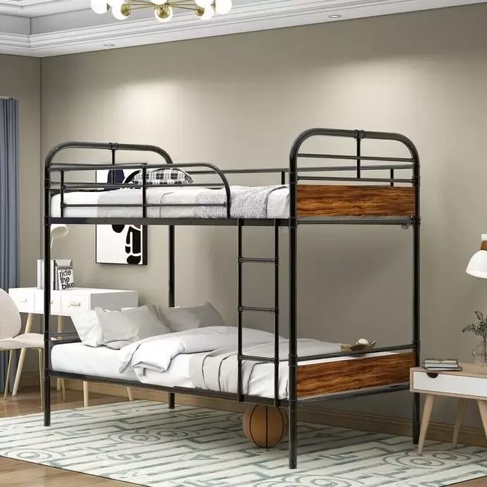 LUOYANG HUIYANG Cheap bunk bed bedroom furniture metal bunk bed for adult loft bed