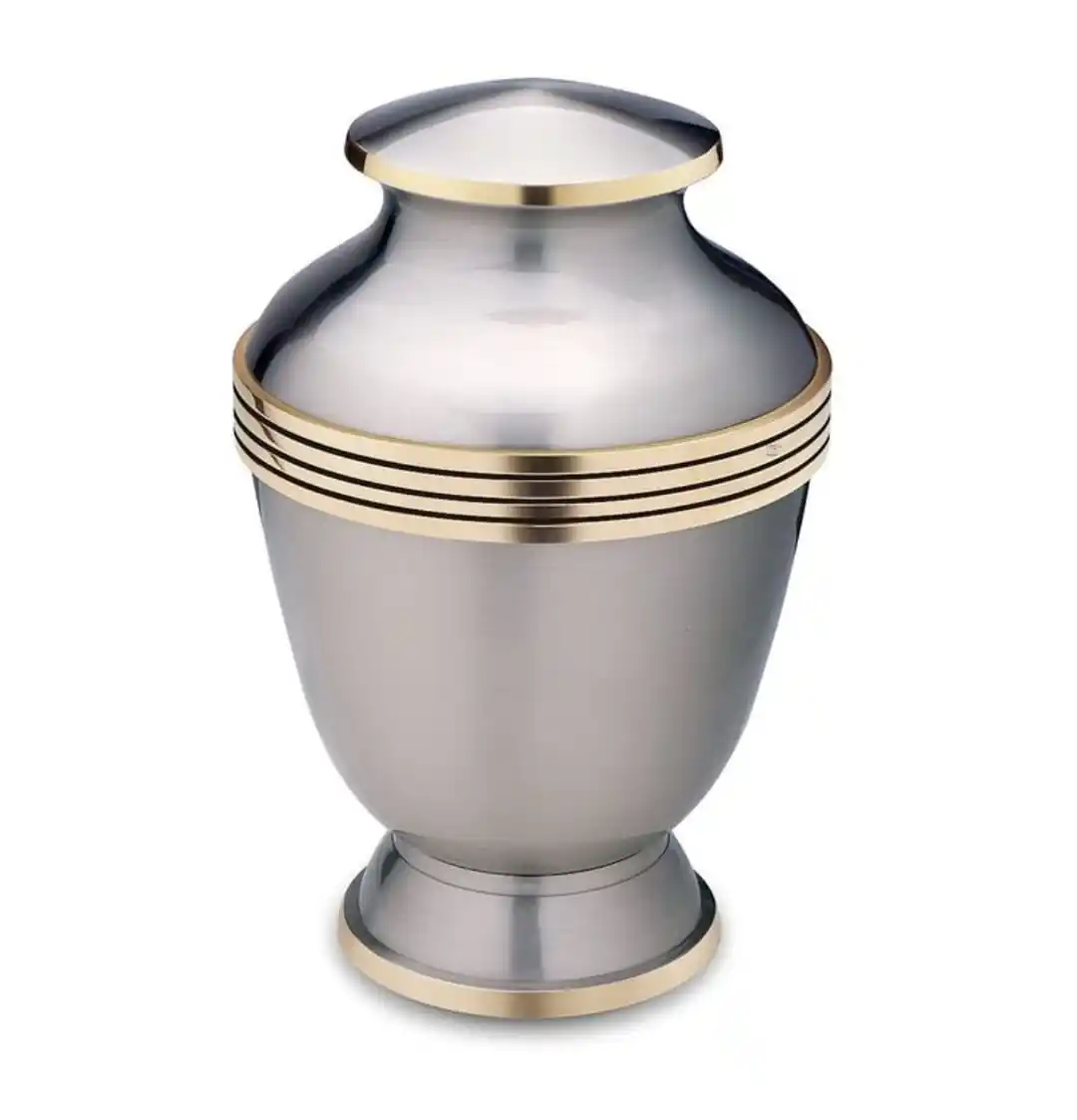 ग्रे चांदी बैंड छोटे उपहार Urns के लिए मानव राख सेट की 4/अंतिम संस्कार Urns के लिए मानव वयस्क राख पंख गुलाबी बड़े अंतिम संस्कार कलश