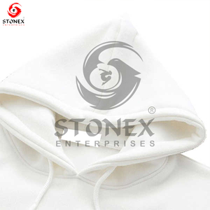 2025 nuevo diseño Super Hoodie ropa informal para mujer estampado sólido en blanco temporada de otoño Sudadera con capucha para mujer - Product Image 5