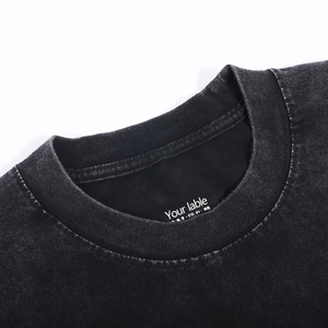 เสื้อยืดผู้ชายโอเวอร์ไซส์2025เสื้อยืดผ้าฝ้ายเฮฟวี่เวทเสื้อยืดวินเทจกราฟิกแบบกำหนดเอง - Product Image 2