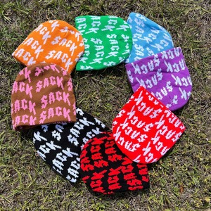 Venta al por mayor de alta calidad grueso cálido diario puños gorro de invierno Slouchy Knit Skull Cap - Product Image 2