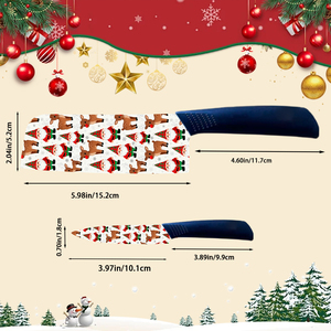 Juego de Cuchillos de Cerámica Profesionales para Caza, 8 Piezas, Supervivencia al Aire Libre, Duraderos, Ambidiestros, Mango de Plástico, Precio de Fábrica, Envío Gratis - Product Image 2