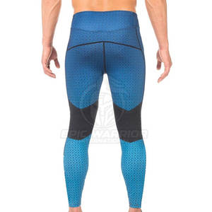 Legging de sport pour homme, taille élastique, grande taille, design personnalisé - Product Image 2