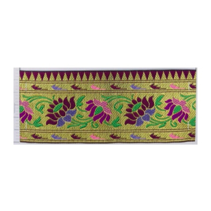 ริบบิ้นลูกไม้ผ้าแจ็คการ์ดลายใบไม้ประดับลูกไม้ - Product Image 4