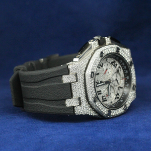 Inspire Luxury Diamond Chronograph Reloj de cuarzo MOISSANITE para Series - Product Image 4