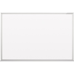 Tableau blanc magnétique en acier 600x450mm avec cadre en aluminium MAGNETOPLAN - Product Image 1