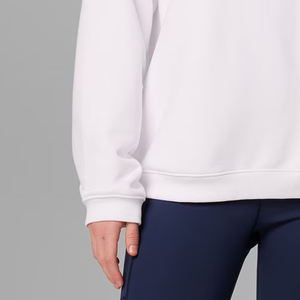 Sudadera para Pedidos al por Mayor con Logotipo Personalizado, Ropa Casual con Cuello Alto con Cremallera, Material de Algodón y Poliéster, Diseño Moderno y Suave para Mujer - Product Image 2