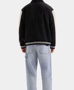 Nouvelle veste universitaire tendance à boutons, veste universitaire personnalisée en gros, veste universitaire vierge, style universitaire américain, veste de baseball, veste de lettreman - Product Image 2