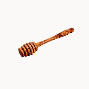 Cuchara de Miel de Bambú Orgánico Creativa y Simple con Mango Acrílico, Cuchara de Miel de Mesa con Precios de Oferta - Product Image 1