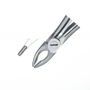 Forceps d'extraction de dents Fig34 Produits de logo personnalisé de vente à chaud Instruments dentaires en acier inoxydable de haute qualité - Product Image 5