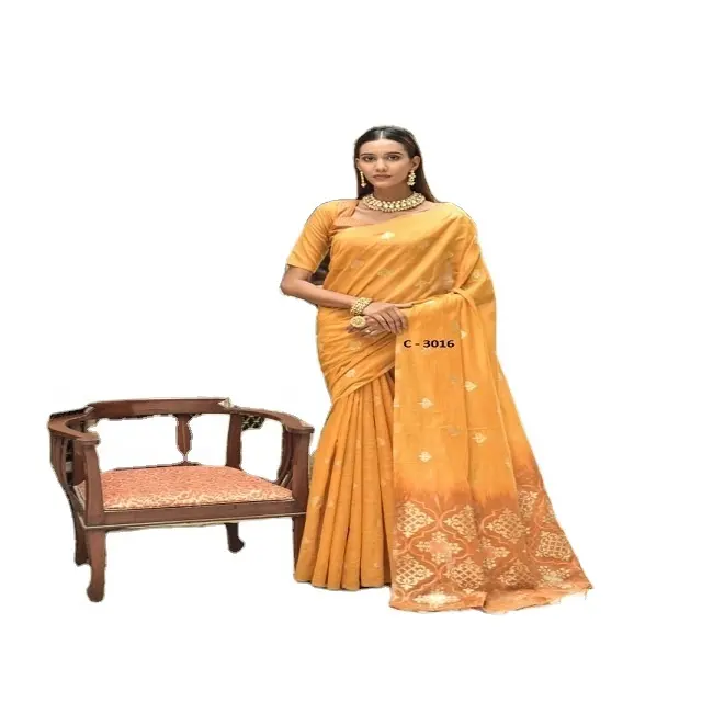 파티웨어 용 새로운 컬렉션 및 패브릭 웨딩 사리 도매 가격으로 제공 인도 수출 남쪽 인도 sarees