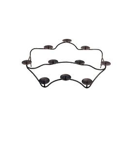 Bougeoir en cristal, décoration de la maison, autre support de bougie brillant, pour l'intérieur et l'extérieur - Product Image 1