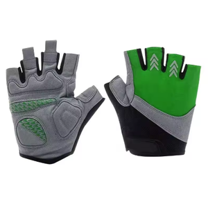 Guantes de bicicleta antideslizantes transpirables para hombres y mujeres Guantes de ciclismo sin dedos con logotipo personalizado - Product Image 1