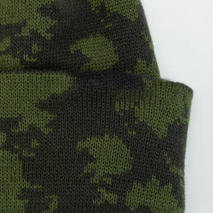 หมวกบีนนี่ถักแจ็คการ์ดใส่สบายมีสไตล์ใส่ได้ทั้งชายและหญิงใส่โลโก้ได้ตามต้องการสำหรับฤดูหนาว - Product Image 4