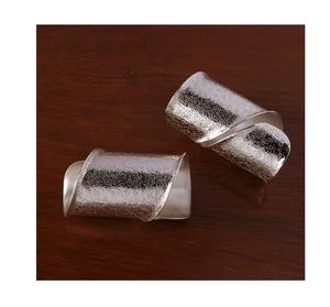 Porte-serviette étoile de mer nautique moderne en gros anneau de serviette en métal pour mariage élégant et dîner formel porte-mouchoirs de table - Product Image 5