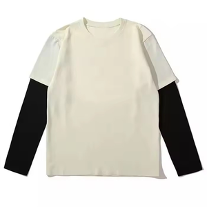 Sweat-shirts à manches longues pour hommes avec logo personnalisé Design à fermeture éclair Étiquette personnalisée Style de mode tendance - Product Image 4