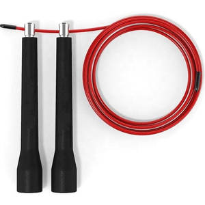 Cuerdas de Saltar de Velocidad con Longitud Ajustable para Entrenamiento Físico y Ejercicio en Interiores - Product Image 1